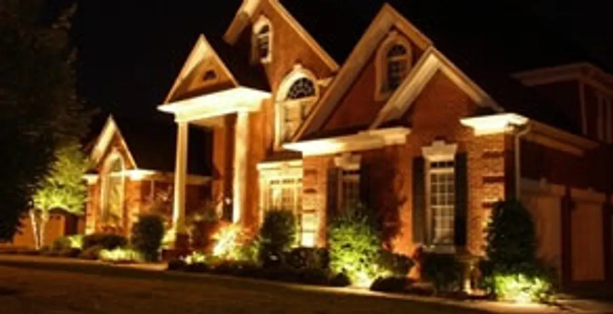 electrician services providing professional exterior electrical lighting in Atlanta, GA
