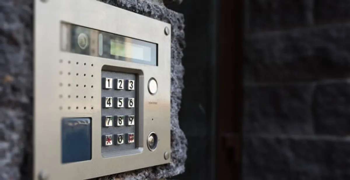 intercom system for home installation services with secure entry communication panel in Atlanta, GA
